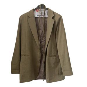 Olive Green Oversized Blazer